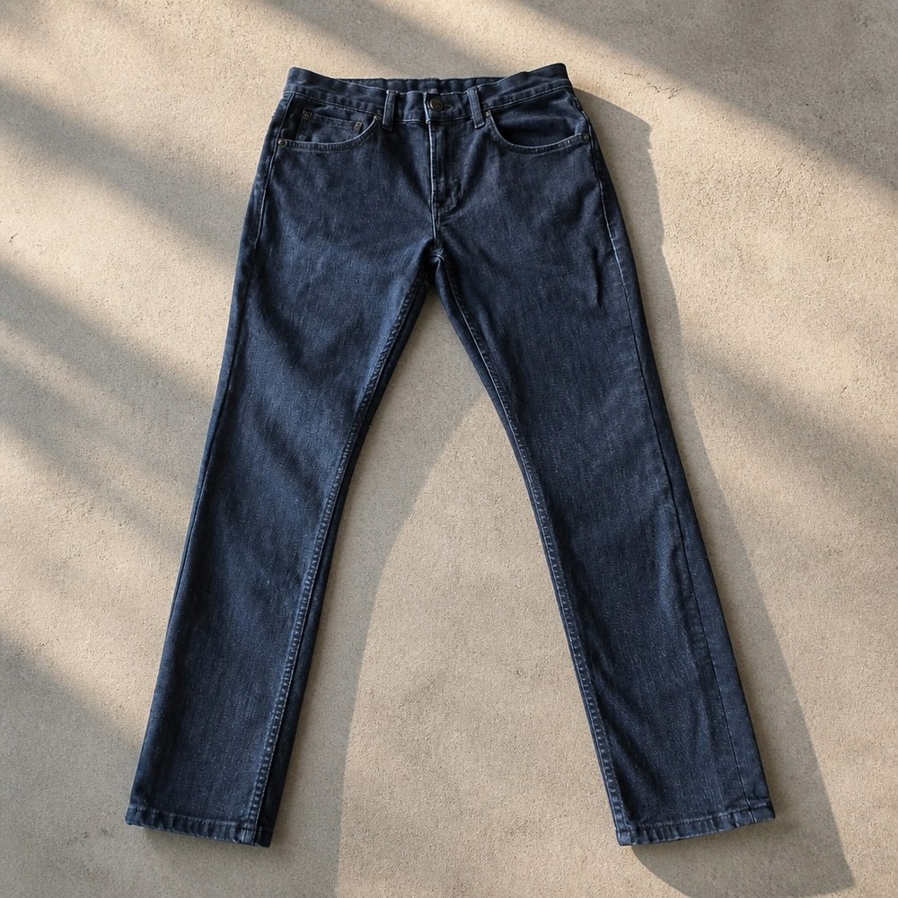 HUDSON Byron 5 Pocket Straight Leg Jeans Size 30x29 Navy